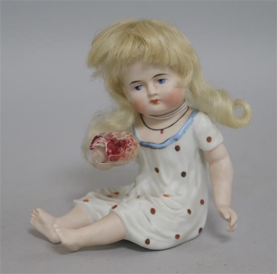 A German bisque doll